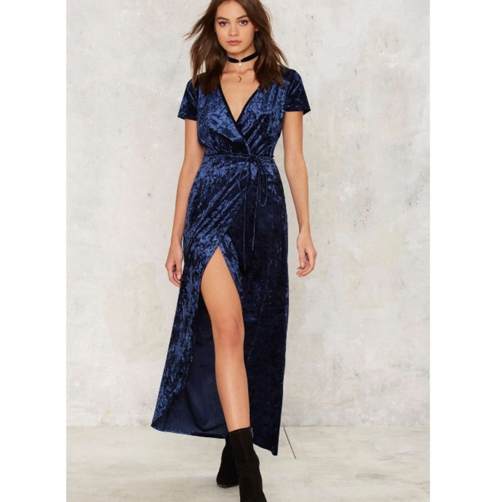 Who’s the gloss wrap dress